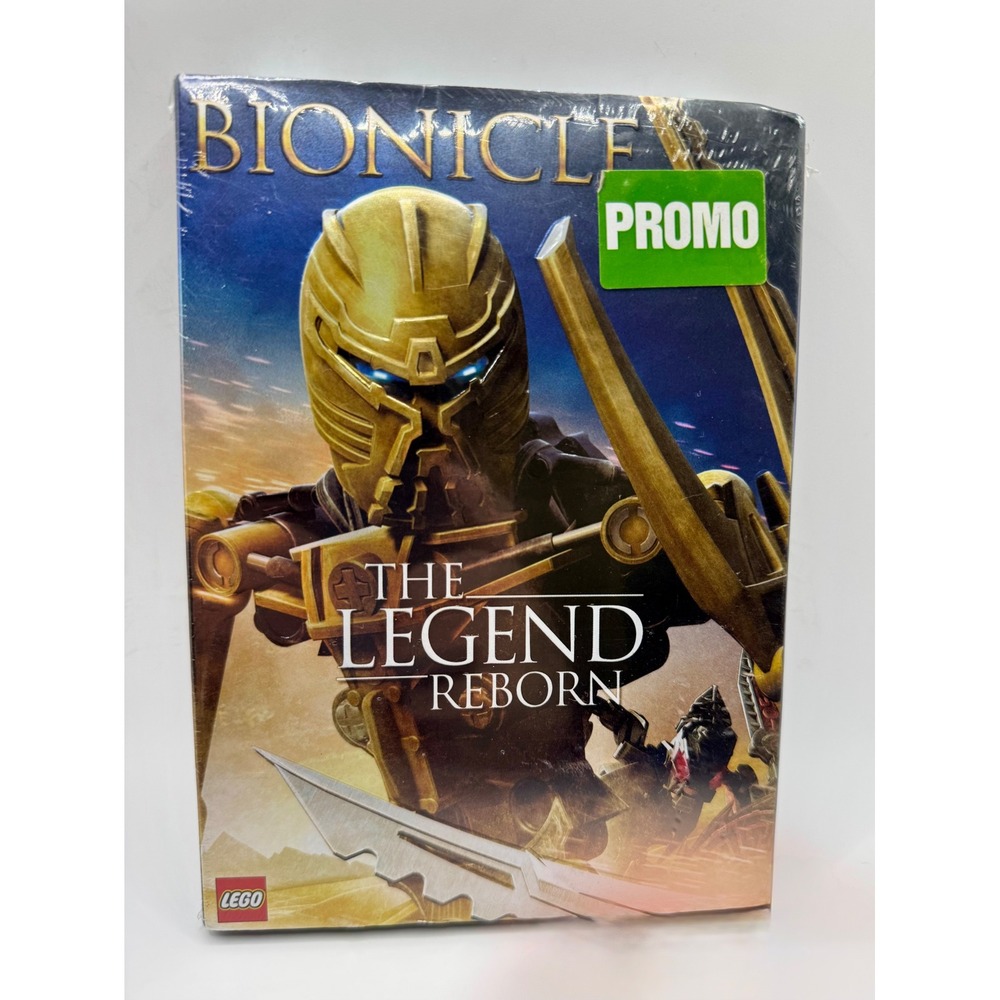 LEGO Bionicle The Legend Reborn DVD New Sealed‎ Promo 2009 Movie New Sealed